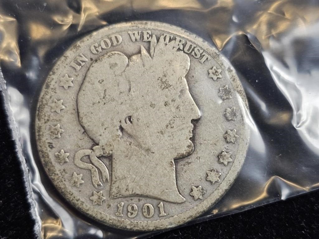 1901O Barber/Liberty Head Half Dollar