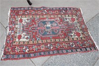 Antique Rug Hand Knotted  49"X 36"