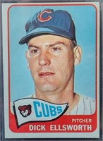 1965 Topps Dick Ellsworth #165 Chicago Cubs