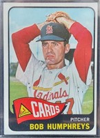 1965 Topps Bob Humphreys #154 St. Louis Cardinals