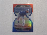 2022 PANINI PRIZM TIER II CORY ABBOTT RC