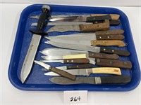 Lot of knives