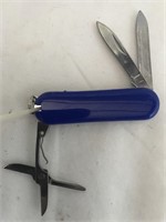 Pocket Knife 12 pcs blue