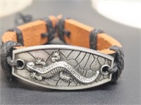 Leather bracelet