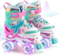 LARGE Mermaid Light up Roller Skates