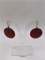 STERLING SILVER PIERCED EARRINGS