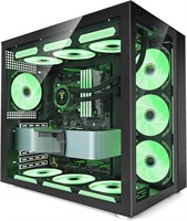 New $180  S580 ATX Mid-Tower PC Case (Black)