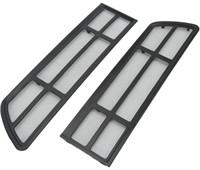 4PCS AIR INTAKE GRILLE FILTERS (17.5X4.5IN)