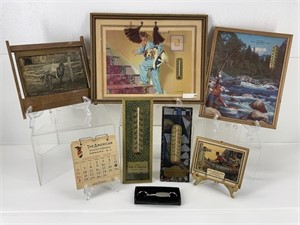 VTG Advertising Pictures/Calendar/Thermometers