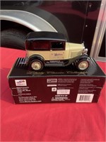 Old Ford two door JC Whitlam toy bank truck