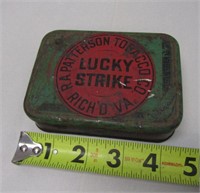Lucky Strike Tobacco Tin