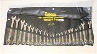 Pittsburgh Professional 22 pc. Combo Wrench Set
