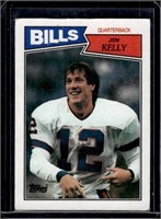 Jim Kelly Rookie Card 1987 Topps #362