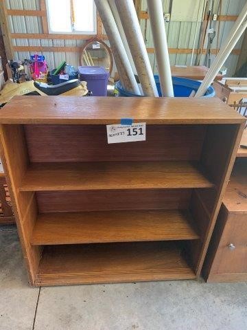 Wood Bookcase 36x11x37