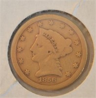 1856-S $2.50 Liberty Head Gold Coin