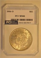 1884-O PCI MS 66 Morgan Dollar