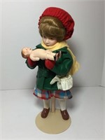 Norman Rockwell Little Girl & her Doll