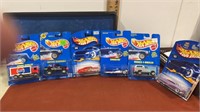 6 Hot wheels New on card