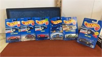6 Hot wheels new on card