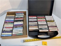 Misc Genre Cassettes & Carry Case