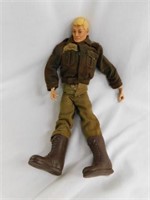 1964 G.I. Joe fuzzy head in brown clothes