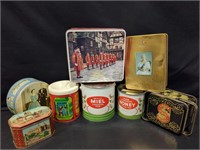 Vintage tins