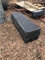 Truck tool box, pvc, with full lid