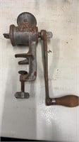 Antique Climax Meat Grinder Table Top Clamp