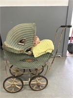 Antique Baby Doll Stroller