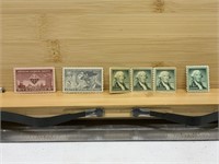 Vintage US Postage Stamps Unused