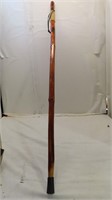 hand carved walking stick