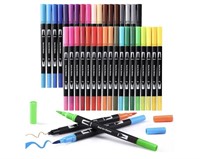 Upanic Brush Markers for Adults Coloring Books,36