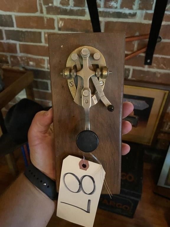 Morse Code Telegraph Machine