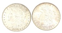 1902 & 1902-O Morgan Silver Dollars