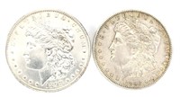 1898-S & 1898-O Morgan Silver Dollars