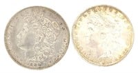 1899 & 1899-O Morgan Silver Dollars