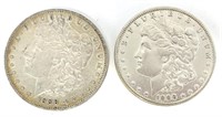 1888 & 1888-O Morgan Silver Dollars