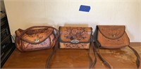 Leather purses
