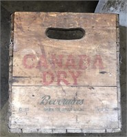 Canada dry beverage crate