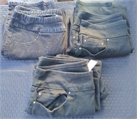 3 pc Time & Tru Size 12-14 jean leggings