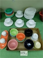 40 Pieces Of Fiesta Ware