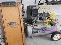 Campbell Hausfield 2hp air compressor and a