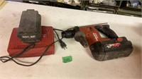 industrial 34v drill with battery and charger