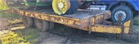 (G) Heavy Duty Tandem Axle Trailer