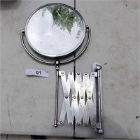 Articulating Double Sided Mirror Has Some Rust