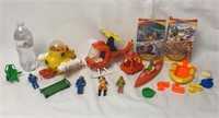 Vintage Fisher-Price 323 Rescue Set & VCR Tapes