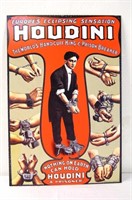 Houdini tin sign - Desperates