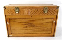 Oak machinist tool box