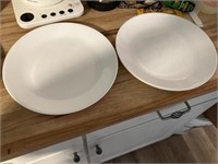 Corelle 6 dinner plates, 6 salad bowls, 8 cereal