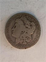 1881     Morgan Silver Dollar